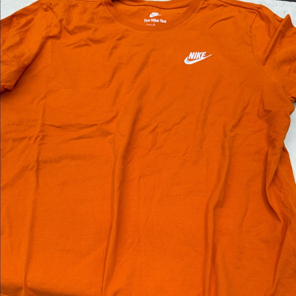 Nike Men's Bright Orange Tee